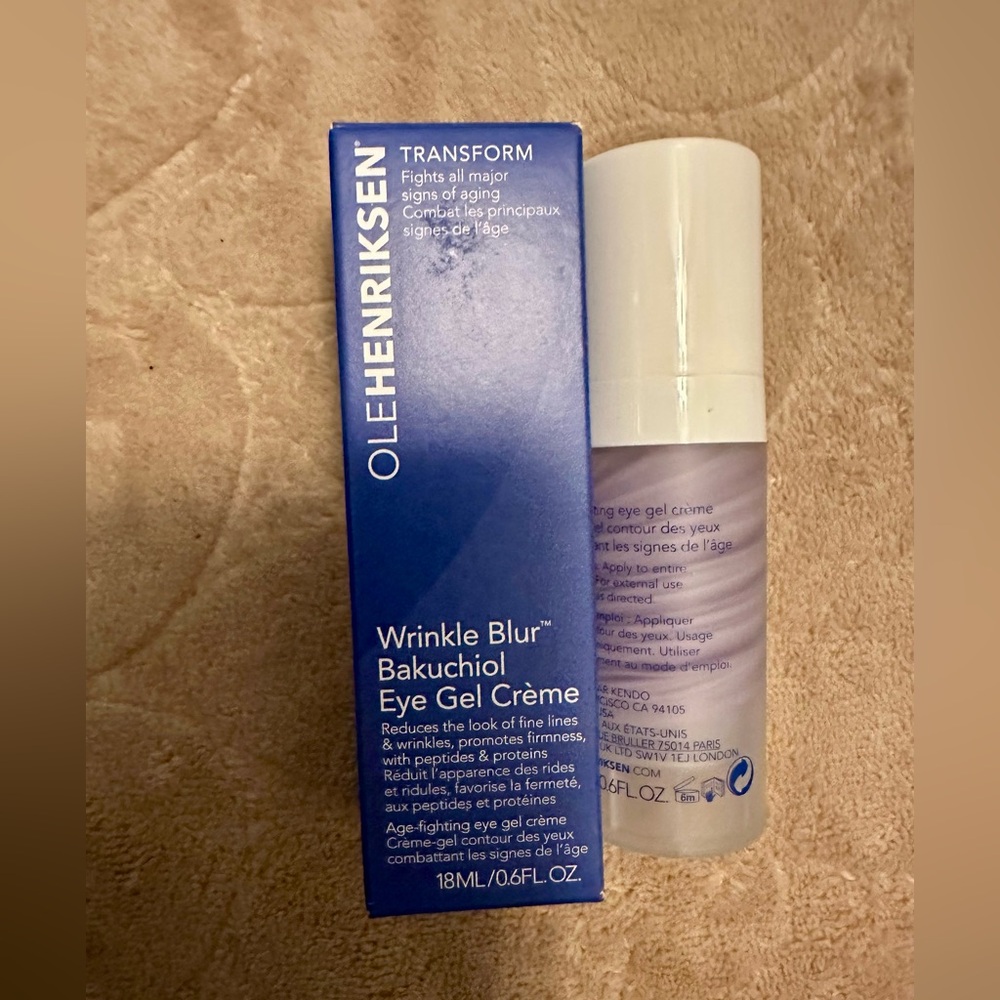 Ole Henriksen Wrinkle Blur Bakuchiol Eye Gel Crème NEW